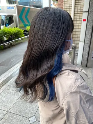 ミディアム カラー ✨透明感カラー✨ ✂️kouki✂️のヘアスタイル