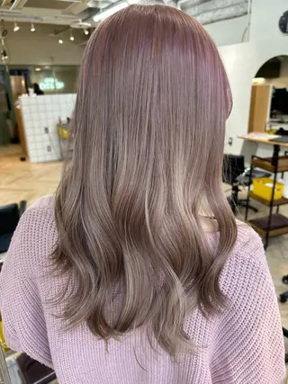 ロング カットモデル募集/ 万代/関谷　朋実のヘアスタイル