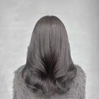 ミディアム カラー ban's beauty dream所属・透明感／髪質改善 ／ りかのヘアスタイル