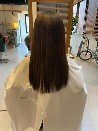 ロング カラー 宮本 玲那のヘアスタイル