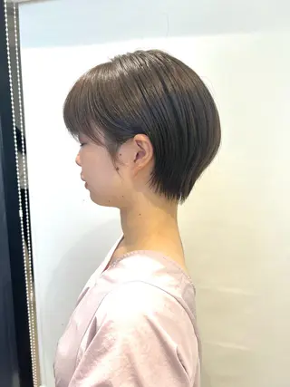 ショート ショートボブ／川崎 子安健太のヘアスタイル