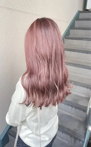 セミロング merci JUNKIのヘアスタイル