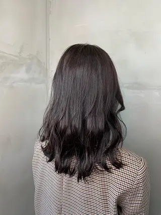 セミロング カラー Nishida Ryomaのヘアスタイル