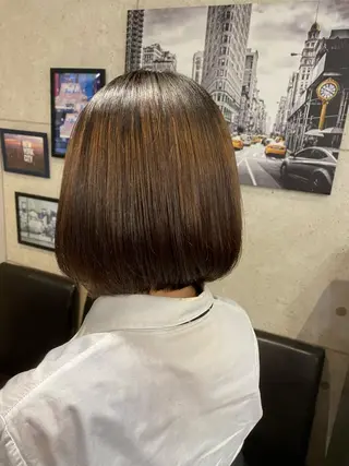 ショート ウルフ🐺/ボブ ハイトーン🌈/増田のヘアスタイル