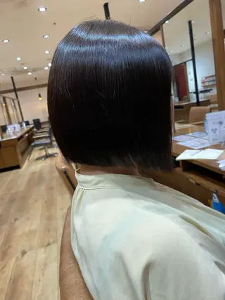 ミディアム カラー 暖色系カラー まおのヘアスタイル