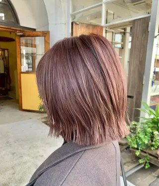 ショート カラー LEB所属・下河 宗太のヘアスタイル