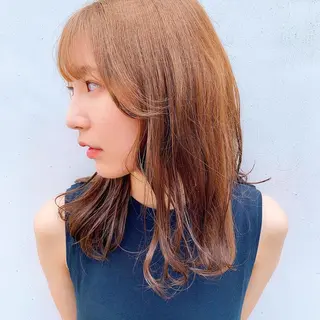 ロング カラー CODE.LINE所属・中川 竜誠のヘアスタイル