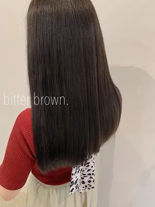 ロング カラー 江原 綾花のヘアスタイル