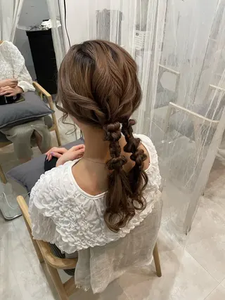 ヘアアレンジ 藤掛 桜子のヘアスタイル