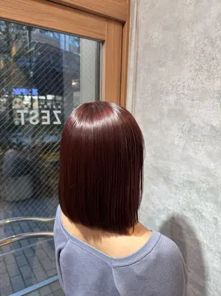 カラー Miyuu🎀カラー マツエク・ストレートのマツエク・マツパデザイン