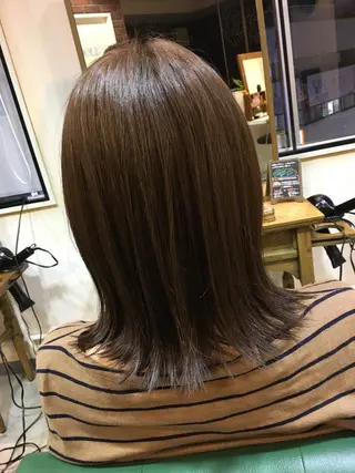 ミディアム 🌟ROUGE 🧸おびつななみのヘアスタイル