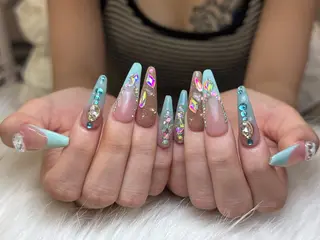 ネイル Jenn Nail_ ヘビのネイルデザイン