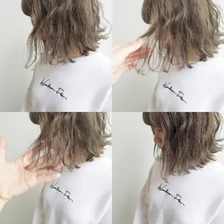 ミディアム カラー ネイル マツエク・マツパ ヘアアレンジ iplus✴ まつげ、眉毛、耳つぼのマツエク・マツパデザイン