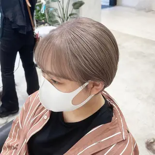 ショート カラー DEAN所属・KEIGO/パーマ ハイトーン/DEANのヘアスタイル