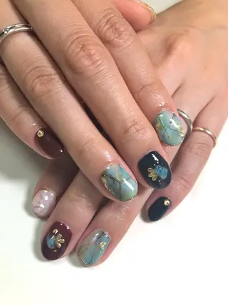 ネイル SAN PERSONAL BEAUTY所属・SAN Natsumiのネイルデザイン