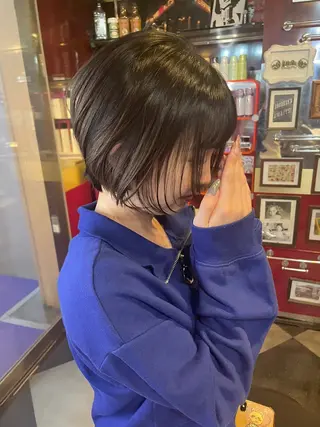 ショート 👑派手髪/カット 👑ANRYのヘアスタイル