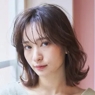 ミディアム カラー 奈良/登美ヶ丘/ ユウタのヘアスタイル
