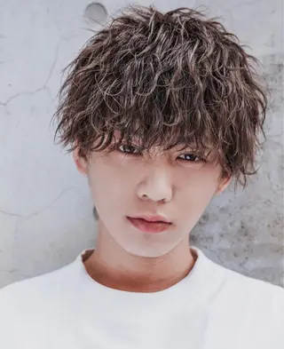ショート パーマ メンズ MEN'S HAIR SENSE BLUE 渋谷宇田川交番前店所属・🔥メンズ特化🔥 牧野圭吾のヘアスタイル