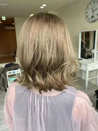 ミディアム APPEL hair&eyelash所属・APPEL / fujiiのヘアスタイル