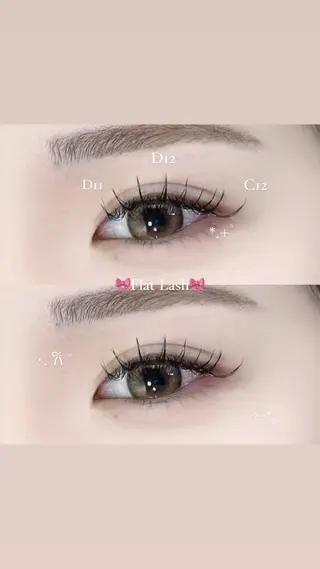 マツエク・マツパ 束感マツエク/まつパ /エクステ/cocoのマツエク・マツパデザイン