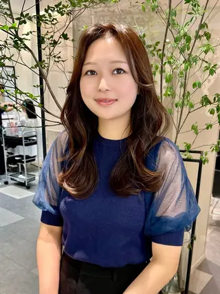 ロング カラー 美髪矯正/ 伊藤 更のヘアスタイル