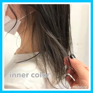 セミロング カラー 🎨絶対に褒められる "店長"鈴木貴彦🎨のヘアスタイル