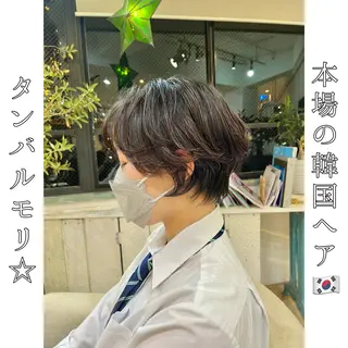 ショート 本場の韓国ヘア 🇰🇷チ・ヨンジュのヘアスタイル