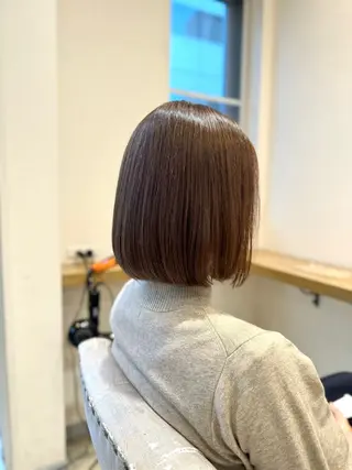 ミディアム カラー ショート/ボブ アンドウ☺︎のヘアスタイル