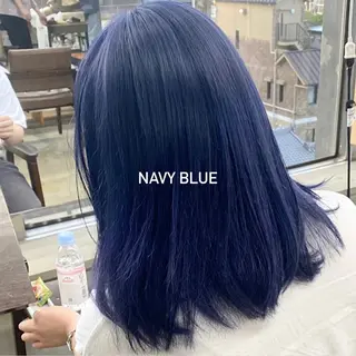 ミディアム 茜璃/ブリーチカラー /レイヤーカットのヘアスタイル