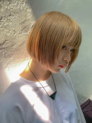 ミディアム カラー yiye 青山所属・無料カットモデル募集 🌱ひょうがのヘアスタイル