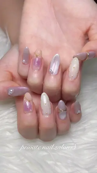 ネイル 関山 志乃のネイルデザイン