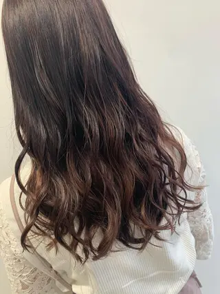 ロング カラー 💎 透明感カラー ✨Erina 💎のヘアスタイル