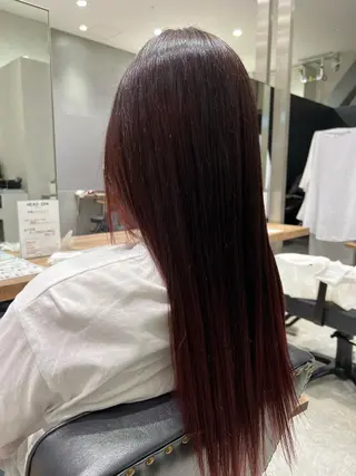 ロング カラー 一樹ハイトーン/ブリ ーチ/透明感カラーのヘアスタイル