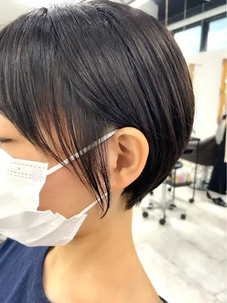 ショート アピール欄に重要な お知らせがありますのヘアスタイル