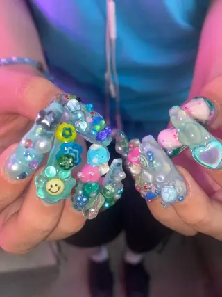 ネイル .unff所属・hana (..)個 性派/メンズネイル◎のネイルデザイン