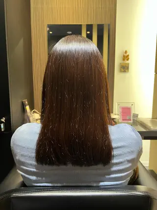 セミロング 半個室/髪質改善/ 🫧苅屋菜奈子のヘアスタイル