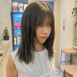 ミディアム カラー noa/ 渋谷のヘアスタイル