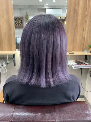 ミディアム カラー memento 斎藤大覚のヘアスタイル