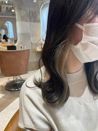 ロング Kanami/韓国風 /艶カラーのヘアスタイル