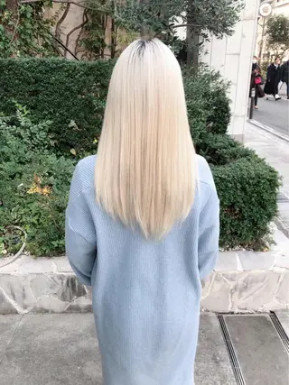 ロング カラー カットカラー特化 ⭐️代表⭐️のヘアスタイル