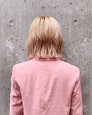 ミディアム 勝谷 悟史のヘアスタイル