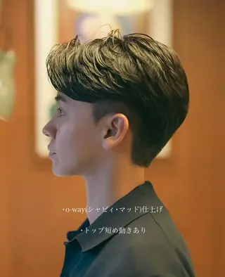 メンズ メンズカット 立川湧揮のヘアスタイル