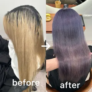 ロング カラー .*・゚ izumi ・*.のヘアスタイル