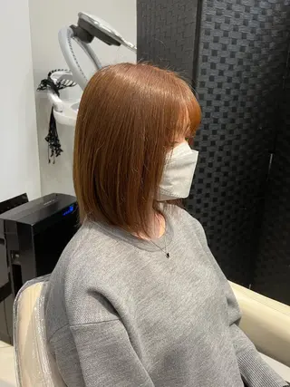 ショート カラー 【似合わせカラー】 西口嶺河のヘアスタイル