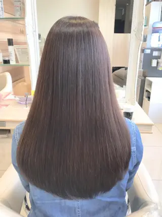 ロング カラー 内田 敦士のヘアスタイル