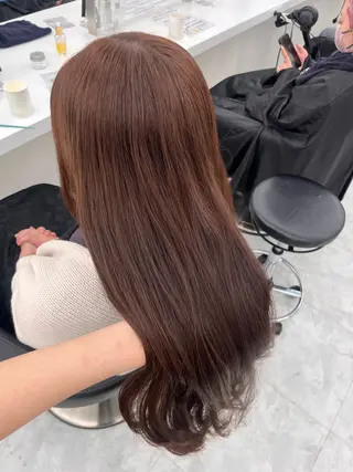 ロング ♡ナチュラルガーリー ♡ベージュ♡RINAのヘアスタイル