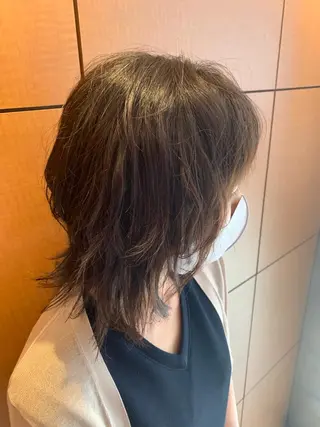 ミディアム 武田尚子🌸 自然に仕上がる矯正のヘアスタイル