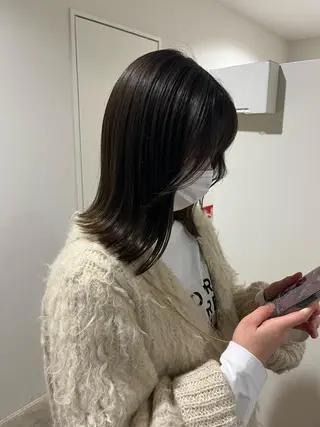 ミディアム AIKA /大阪美容室のヘアスタイル