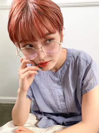 ショート カラー PALAN所属・ボブ　ショート 特化 迫田紘史のヘアスタイル