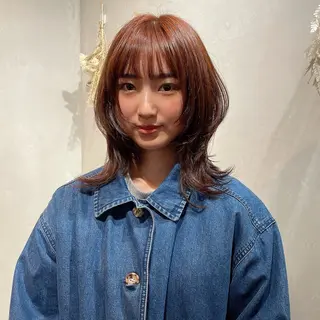 ミディアム mizuki/ レイヤー/四条烏丸のヘアスタイル